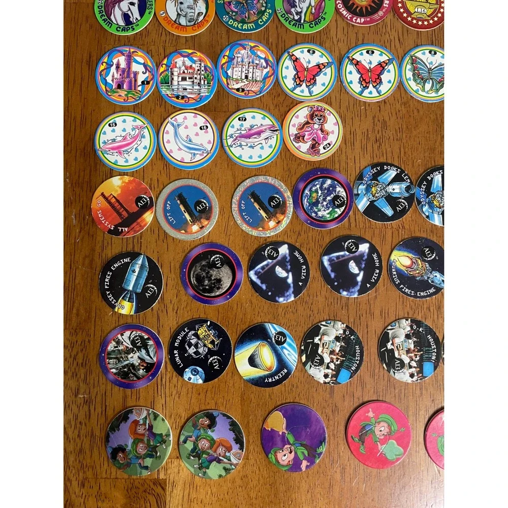 Whammer Slammer POGs Lot of 83 Vintage